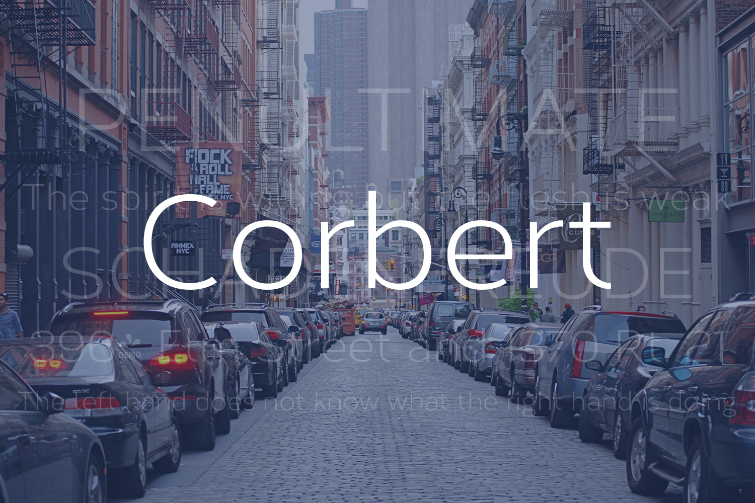 Corbert Free Font Family