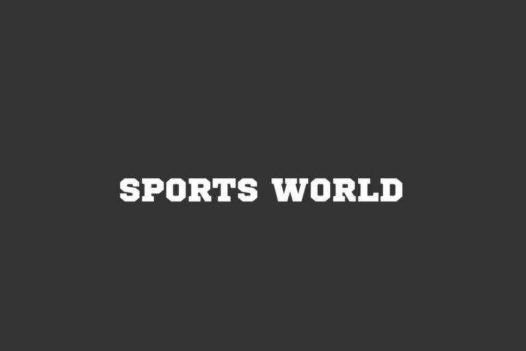 Sports World | Fonts Shmonts