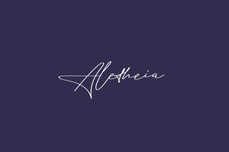 Aletheia | Fonts Shmonts