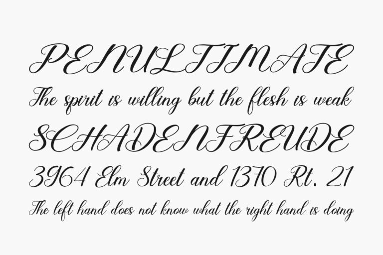 Garden Party | Fonts Shmonts