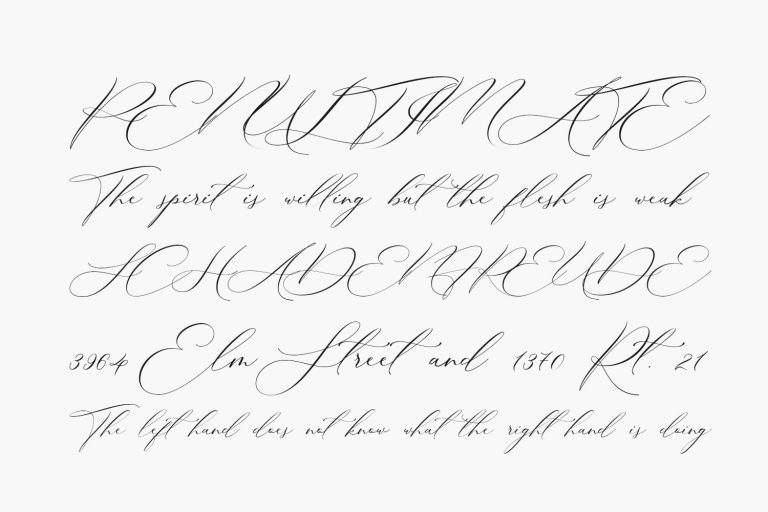 Boheme Floral | Fonts Shmonts