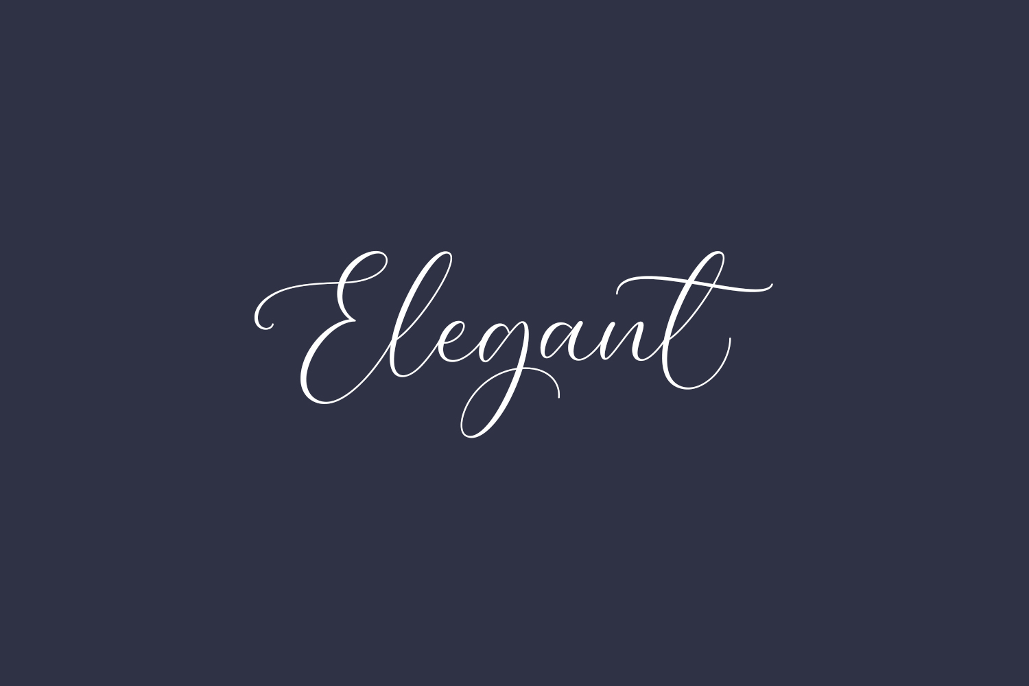 Elegant Fonts Shmonts