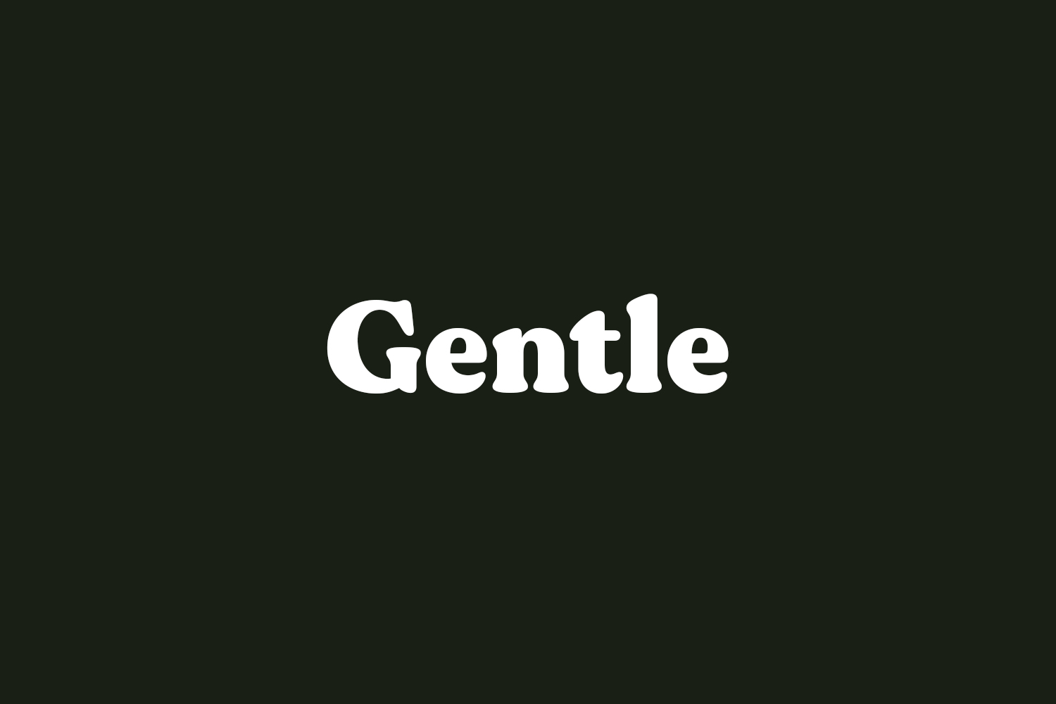 Gentle Fonts Shmonts