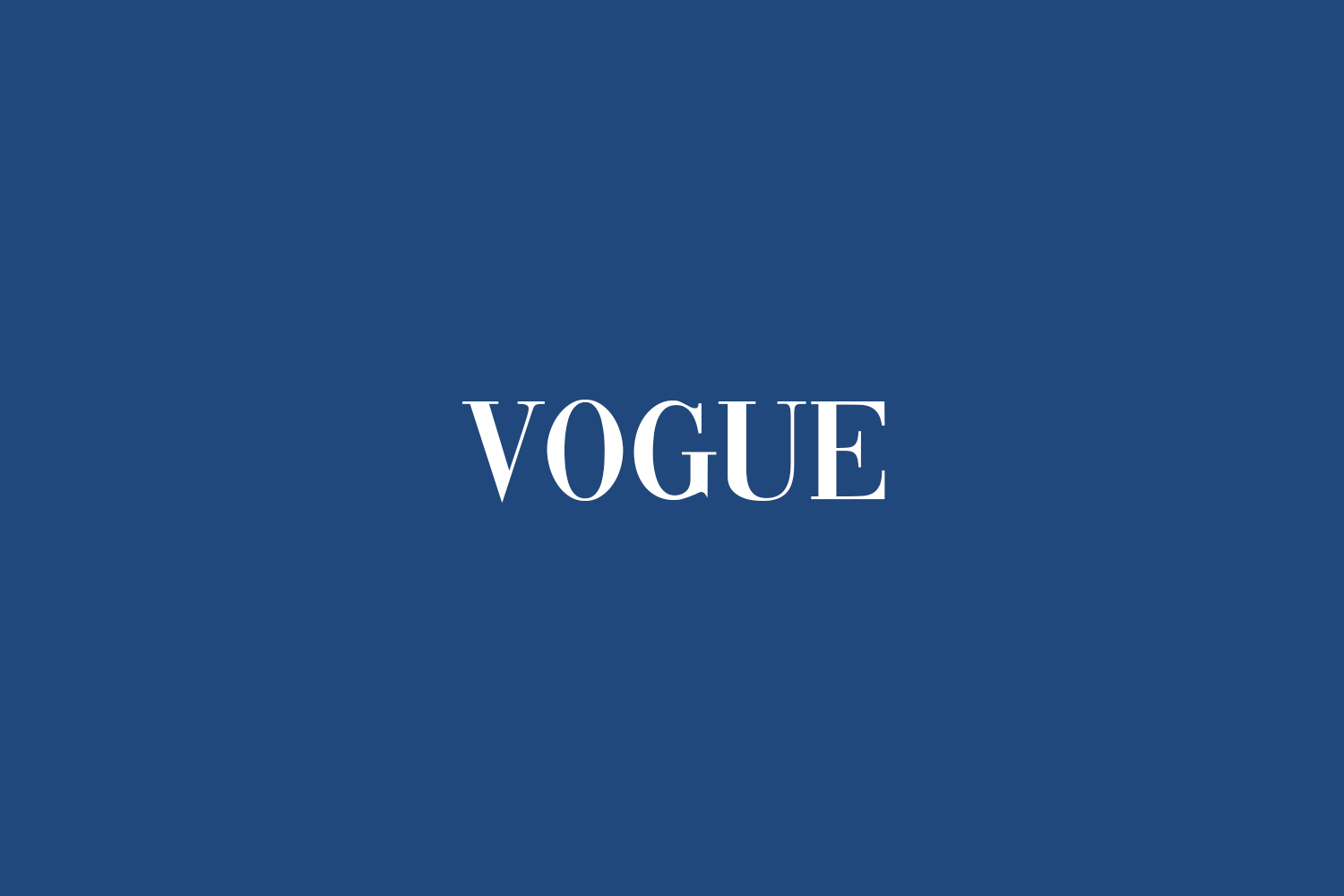 Vogue | Fonts Shmonts