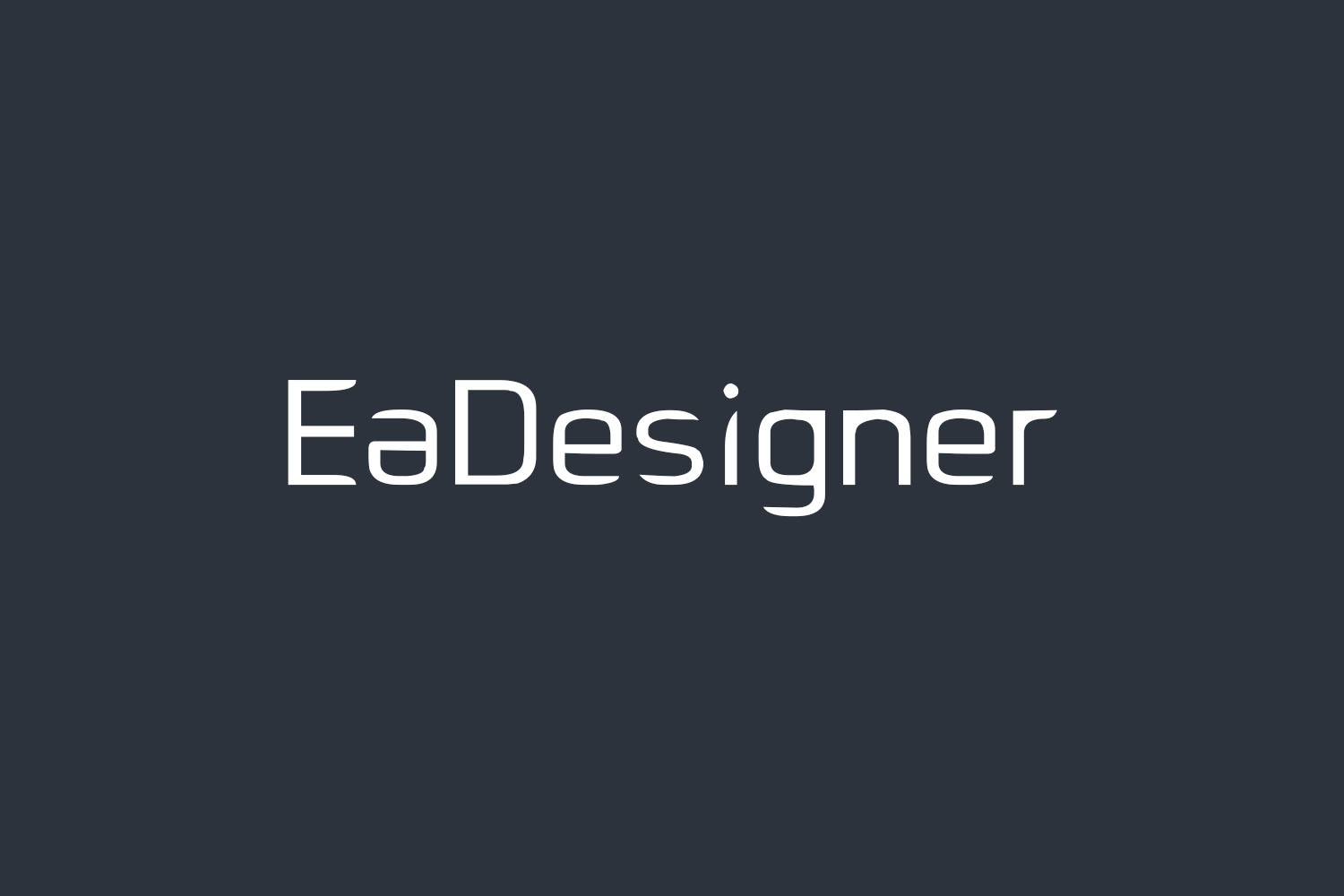 EaDesigner Free Font