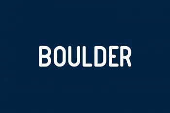 Boulder Free Font