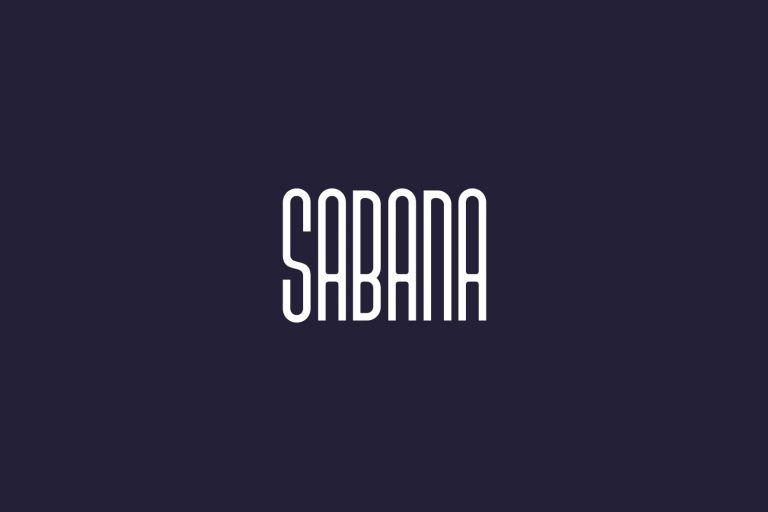 Sabana Fonts Shmonts