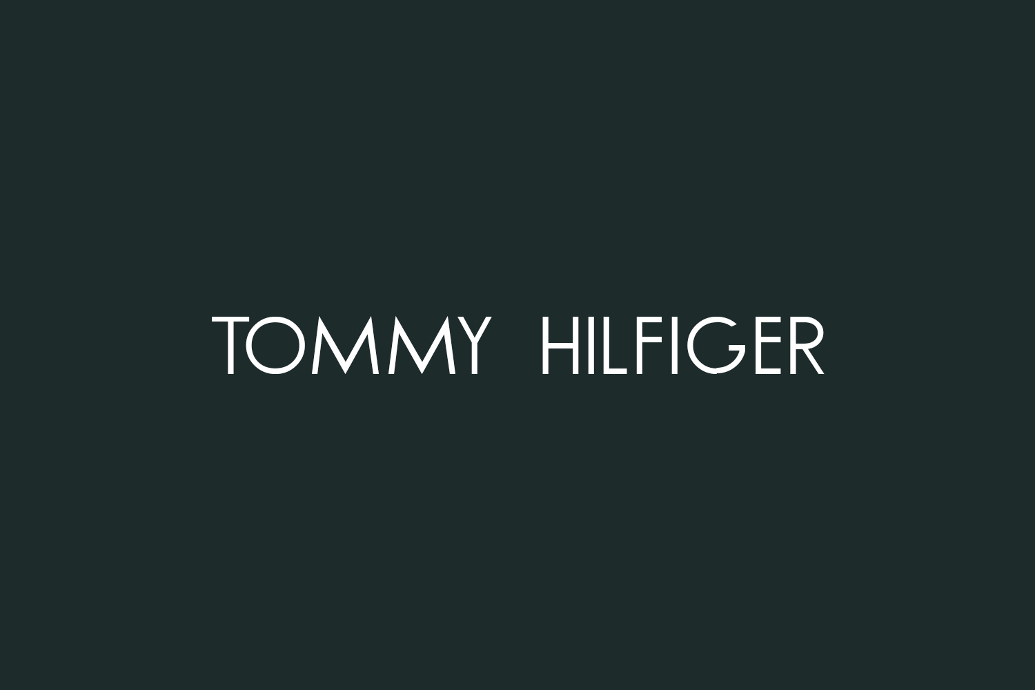 Tommy Hilfiger | Fonts Shmonts