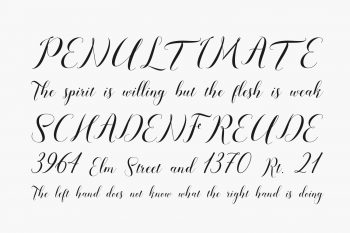 pauline-script-free-font-02 | Fonts Shmonts