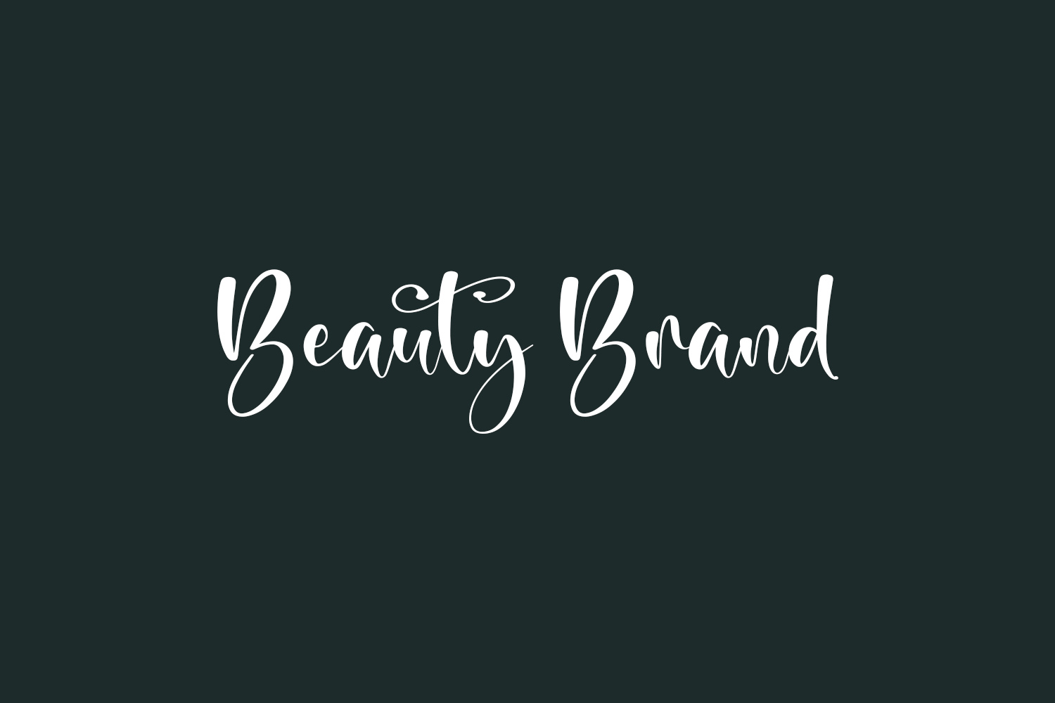 Beauty Brand | Fonts Shmonts