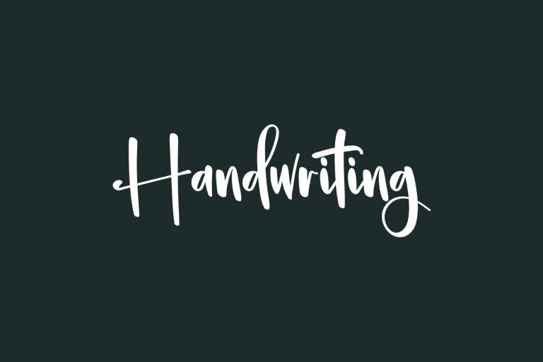 Handwriting | Fonts Shmonts