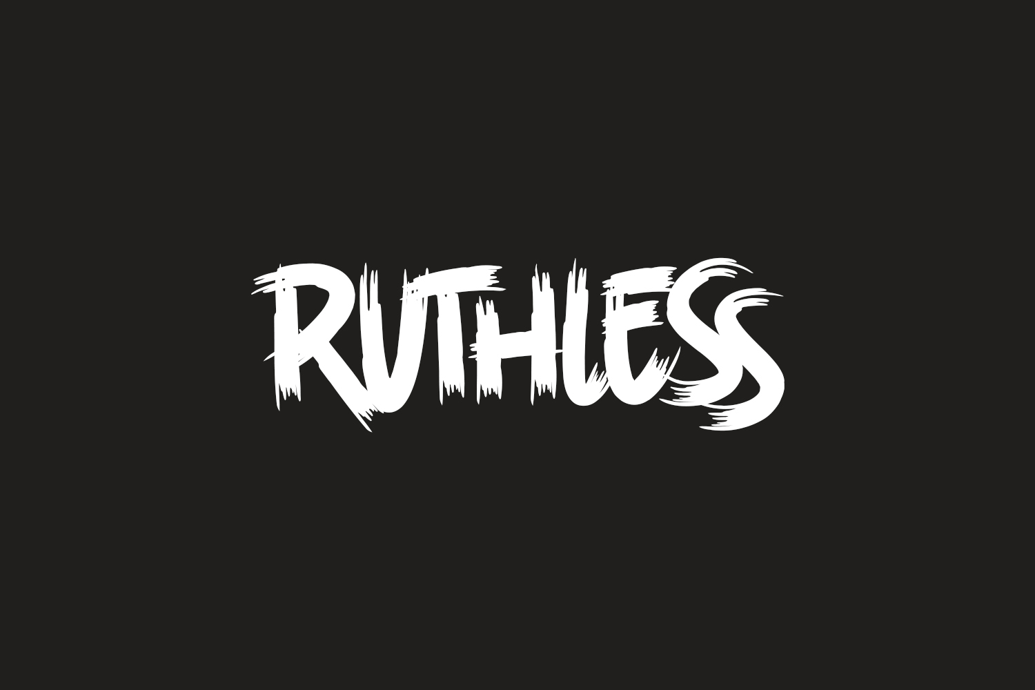 Ruthless | Fonts Shmonts