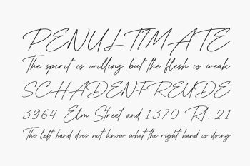 Handsta Signature | Fonts Shmonts