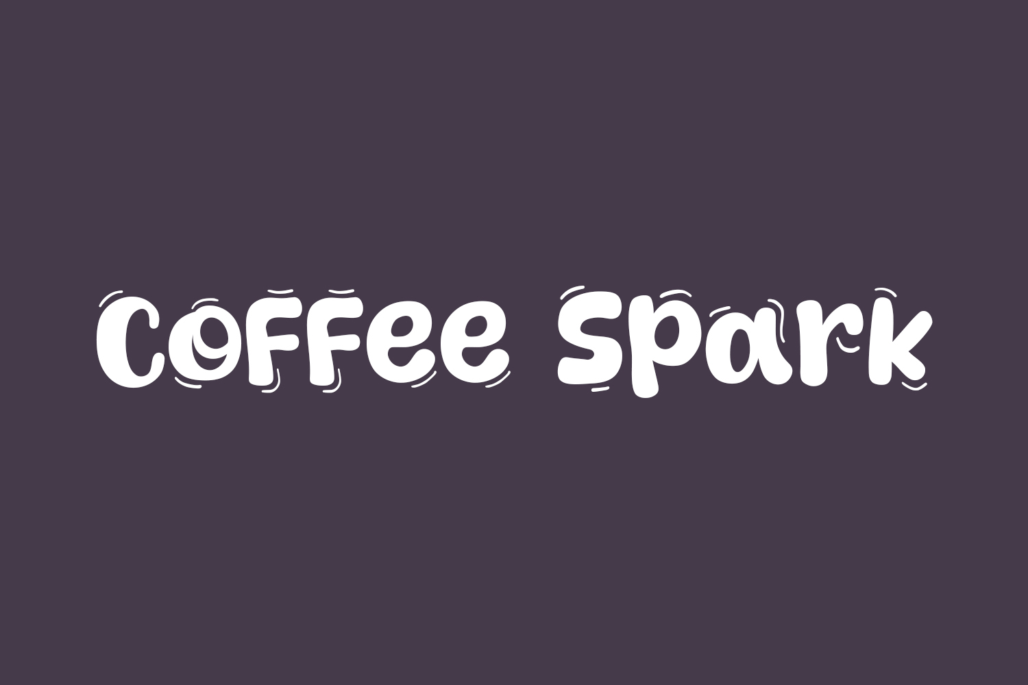 Coffee Spark Free Font