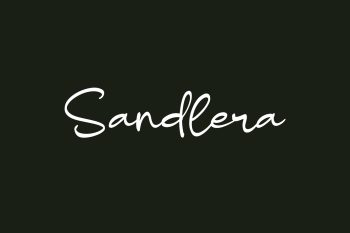 Sandlera Free Font