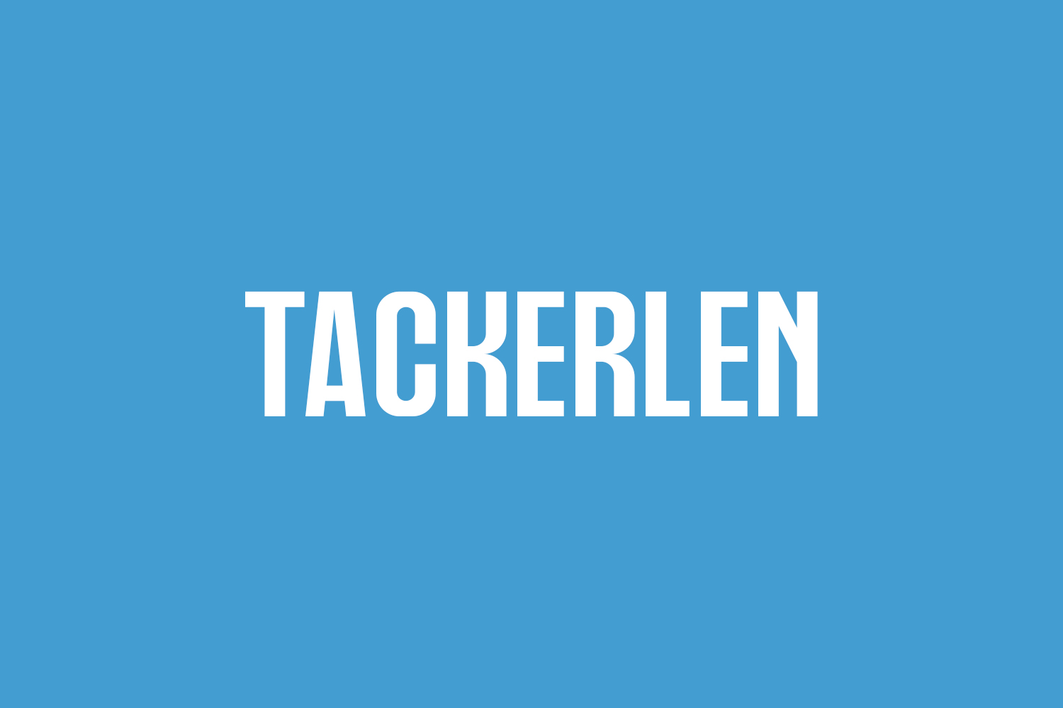 Tackerlen Free Font