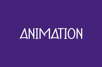 Animation Free Font